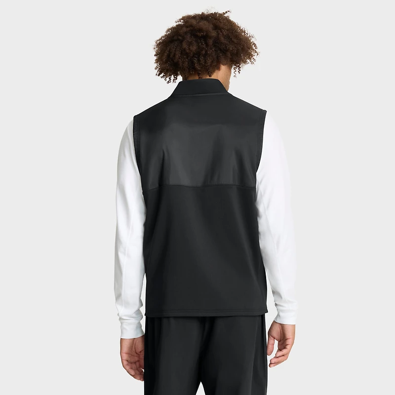Gilet Nike noir USC Trojans Primetime Victory Performance à fermeture éclair intégrale pour homme