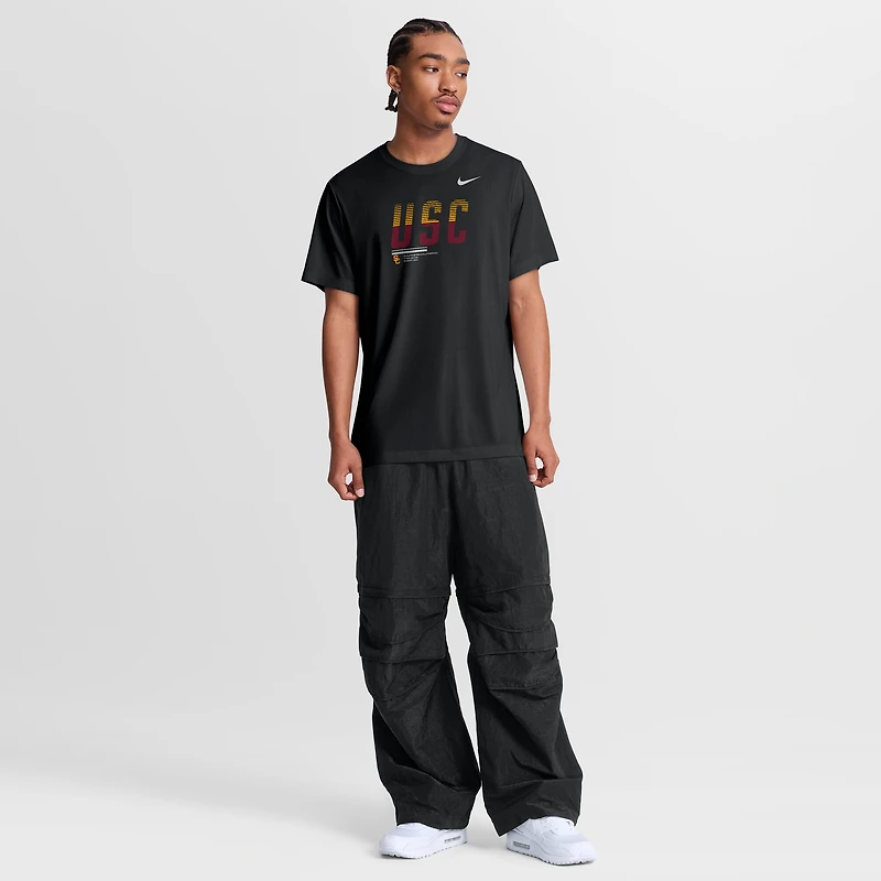 T-shirt Nike Cardinal USC Trojans Sideline Legend Dri-FIT pour homme