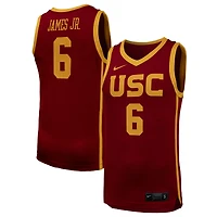 Maillot de basket-ball réplique Nike Bronny James Cardinal USC Trojans pour homme