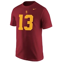 Men's Nike Caleb Williams Cardinal USC Trojans Name & Number T-Shirt