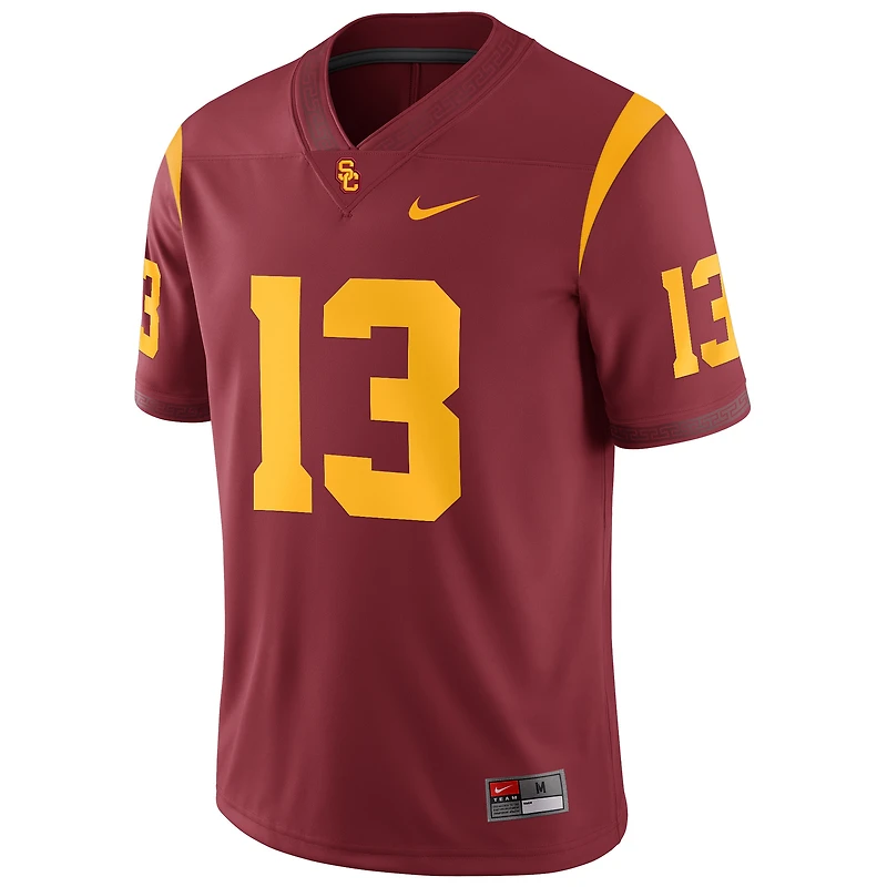 Maillot de match Nike Caleb Williams Cardinal USC Trojans Replica pour homme