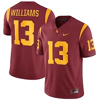 Maillot de match Nike Caleb Williams Cardinal USC Trojans Replica pour homme