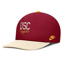 Casquette Nike Pro Legacy Snapback Cardinal/Crème USC Trojans pour homme