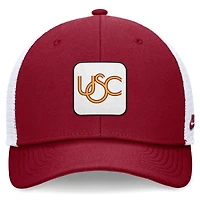Men's Nike Cardinal/White USC Trojans Legacy Rise Mascot Trucker Adjustable Hat