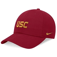 Casquette réglable Nike Cardinal USC Trojans 2024 On-Field Club pour homme
