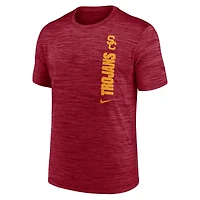 Men's Nike Cardinal USC Trojans 2024 Sideline Velocity Dri-FIT T-Shirt