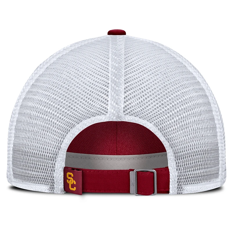 Men's Nike Cardinal USC Trojans 2025 Gameday On-Field Club Adjustable Trucker Hat