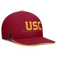 Men's Nike Cardinal USC Trojans 2025 On-Field Pro Performance Adjustable Hat