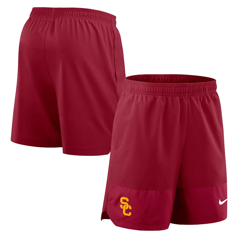 Men's Nike Cardinal USC Trojans 2025 Sideline Dri-FIT Shorts