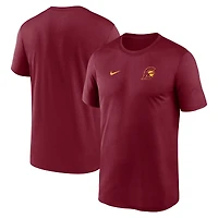 Men's Nike Cardinal USC Trojans 2025 Sideline Small Logo Legend Dri-FIT T-Shirt