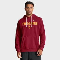 Sweat à capuche Nike Cardinal USC Trojans 2025 Sideline Standard Issue Dri-FIT pour homme