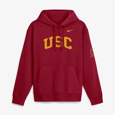 Men's Nike  Cardinal USC Trojans 2026 Sideline Club Fleece Hoodie