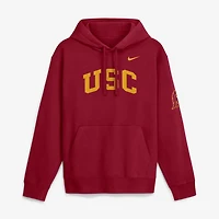 Men's Nike  Cardinal USC Trojans 2026 Sideline Club Fleece Hoodie