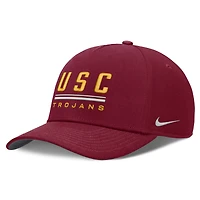 Casquette ajustable Nike Cardinal USC Trojans 2026 Sideline Dri-FIT Rise pour homme