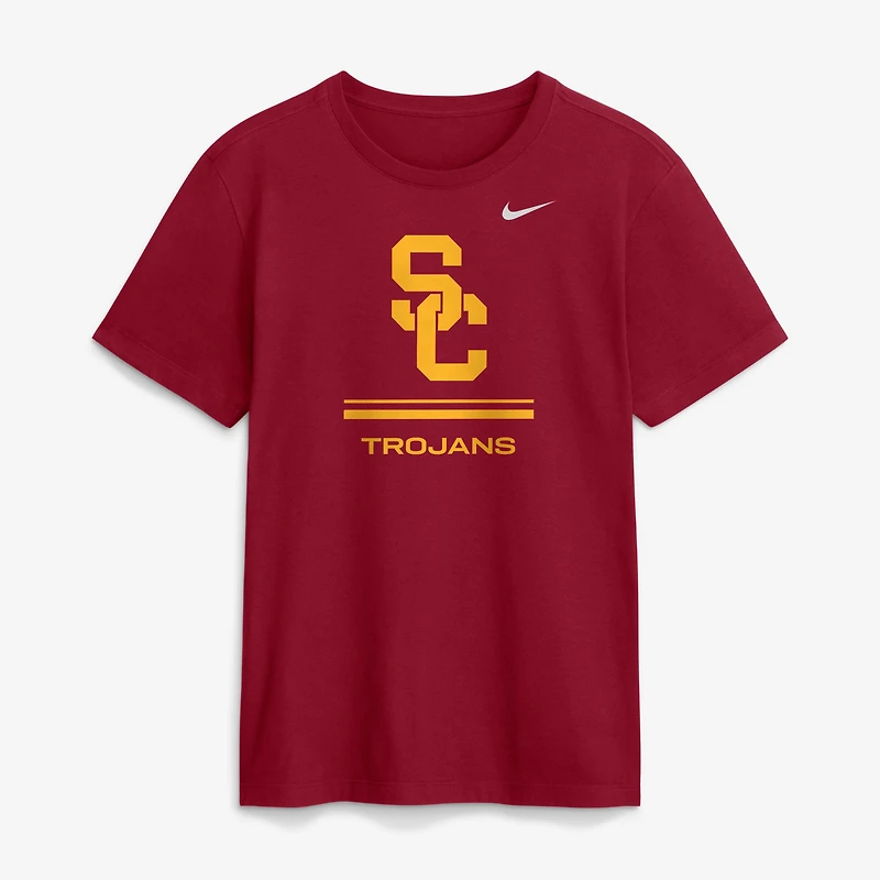 T-shirt Nike Cardinal USC Trojans 2026 Sideline Dri-FIT pour homme