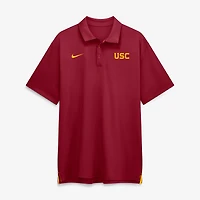Men's Nike Cardinal USC Trojans 2026 Sideline Tour Dri-FIT Polo
