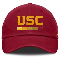 Casquette ajustable Nike Cardinal USC Trojans Club Campus pour homme