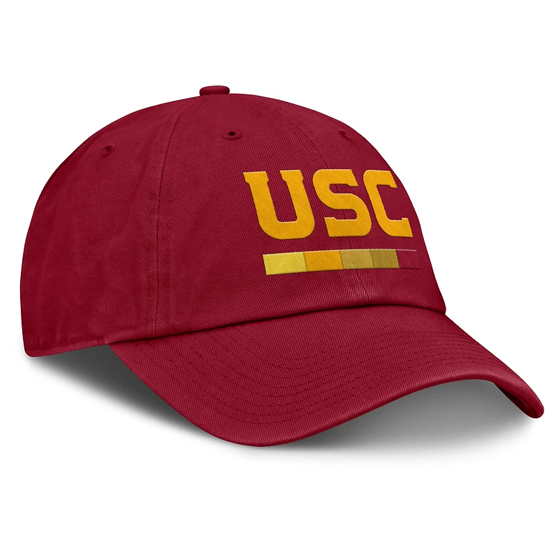 Casquette ajustable Nike Cardinal USC Trojans Club Campus pour homme