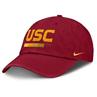 Casquette ajustable Nike Cardinal USC Trojans Club Campus pour homme