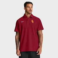 Men's Nike Cardinal USC Trojans Coaches Sideline Dri-FIT Polo
