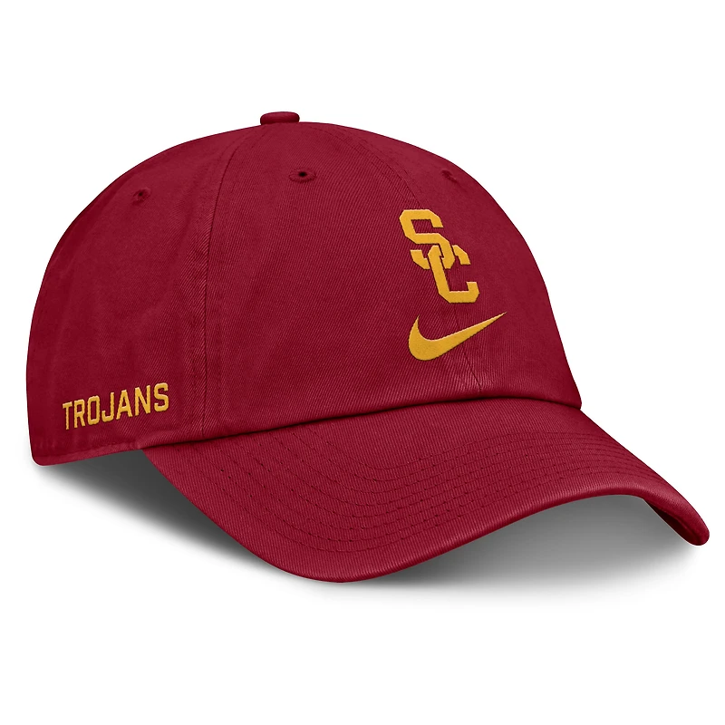 Men's Nike Cardinal USC Trojans Primetime Club Adjustable Hat