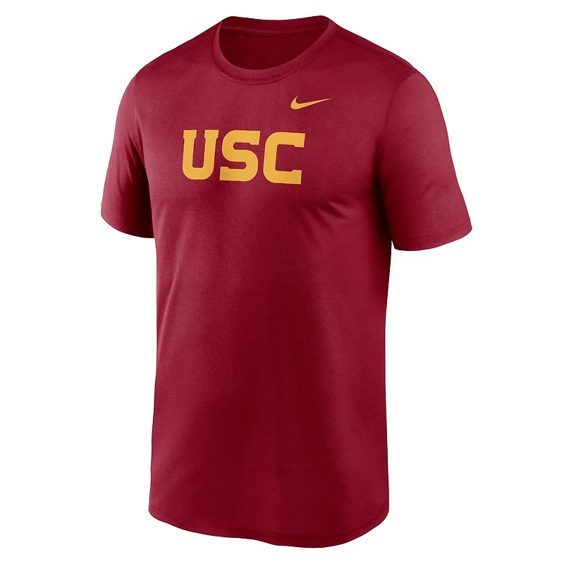 Men's Nike Cardinal USC Trojans Primetime Legend Wordmark T-Shirt