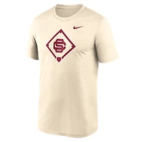 Men's Nike Cream USC Trojans Legend Baseball Icon Performance T-Shirt