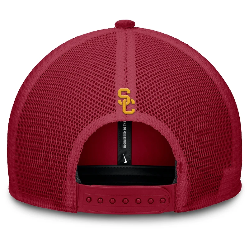 Men's Nike Crimson USC Trojans Rise Adjustable Hat