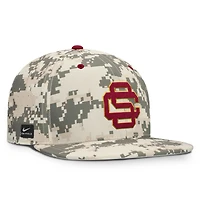 Men's Nike Digital Camo USC Trojans 2025 Dugout True Performance Fitted Hat
