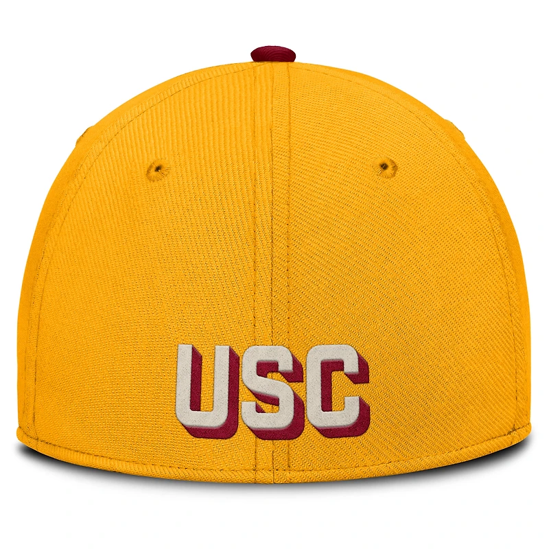 Men's Nike Gold USC Trojans Legacy Rise Performance Flex Hat
