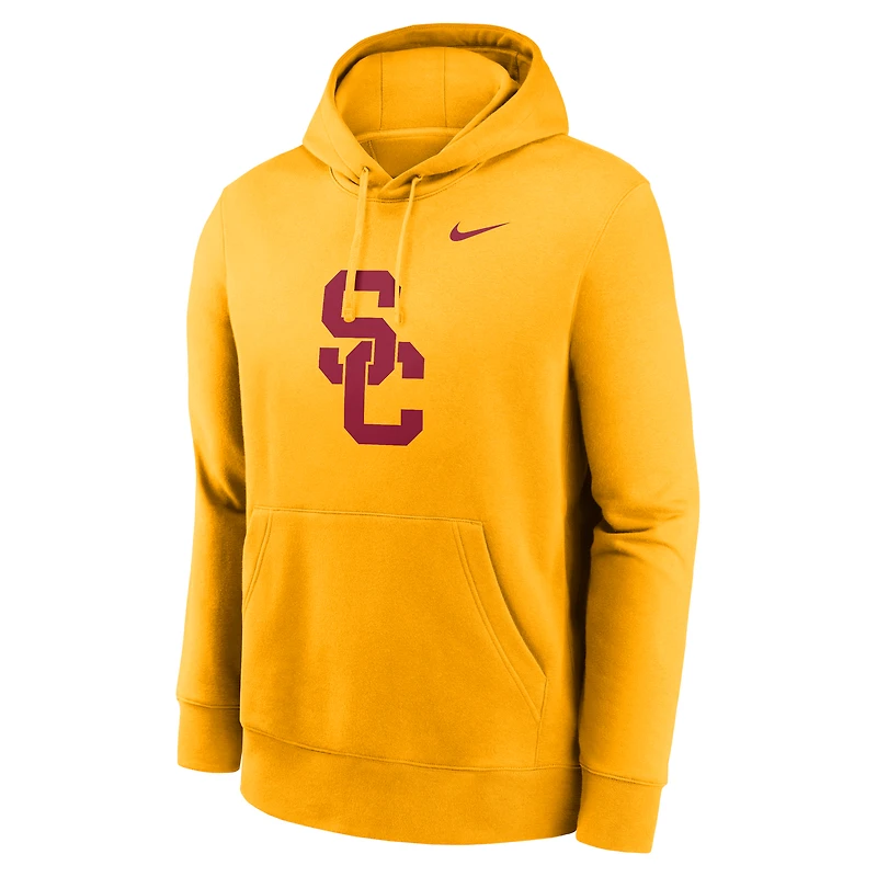 Men's Nike Gold USC Trojans Primetime Club Fleece Pullover Hoodie