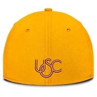 Casquette Nike Gold USC Trojans Rise Academic Dri-FIT Flex pour homme