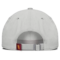 Men's Nike Gray USC Trojans 2025 On-Field Gameday Club Adjustable Hat