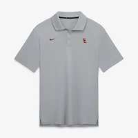 Men's Nike Gray USC Trojans Par Dri-FIT Polo