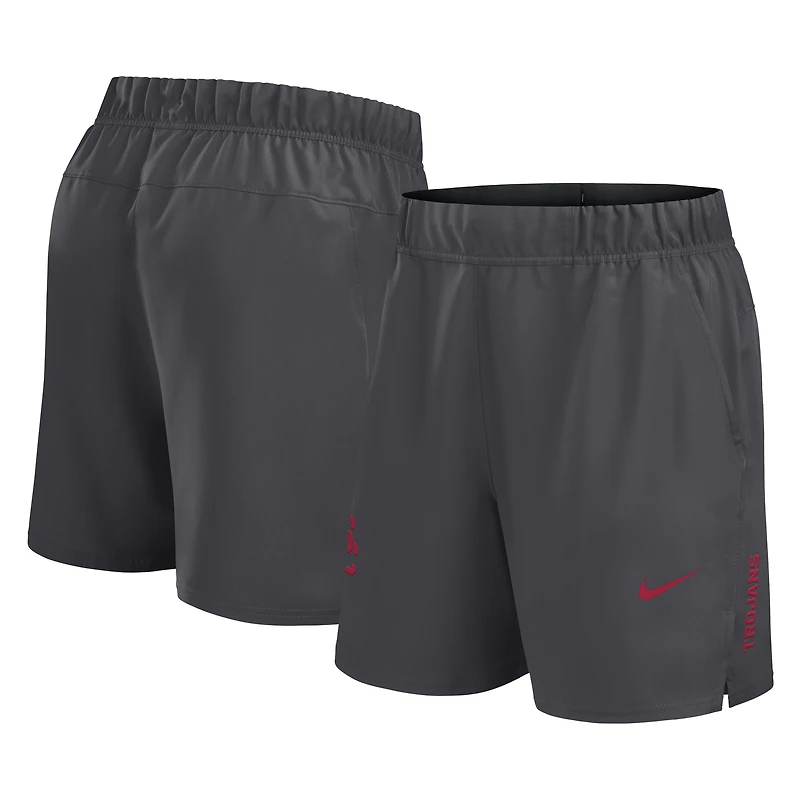 Men's Nike Gray USC Trojans Primetime Victory Dri-FIT Shorts