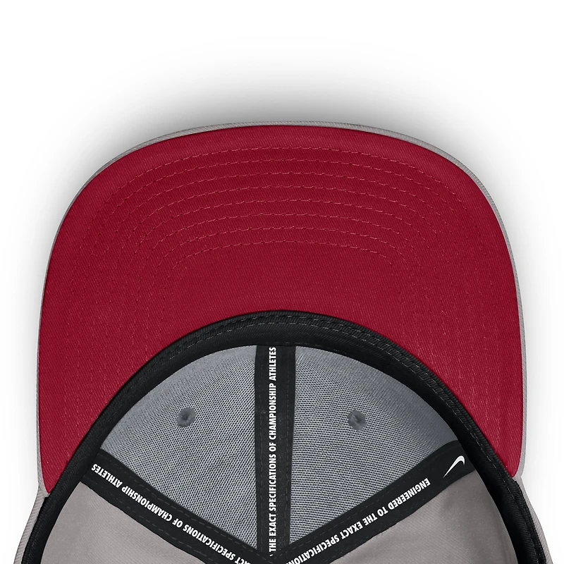Men's Nike Gray USC Trojans Rise Prep Performance Flex Hat