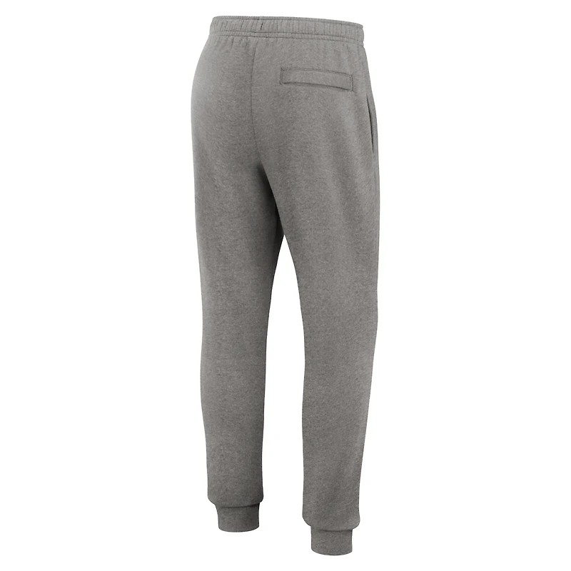 Men's Nike Heather Gray USC Trojans Primetime Club Fleece Jogger Pants