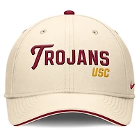 Casquette Nike USC Trojans 2026 Primetime Swooshflex naturelle pour homme