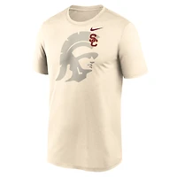 Men's Nike Natural USC Trojans Campus Shadow Legend Performance T-Shirt