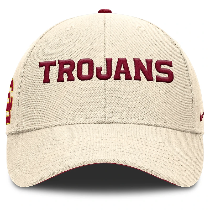 Casquette ajustable Nike Natural USC Trojans Primetime Rise pour homme