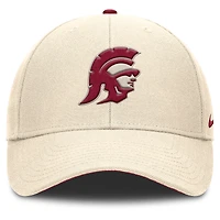 Men's Nike Natural USC Trojans Primetime Rise Dri-FIT Adjustable Hat
