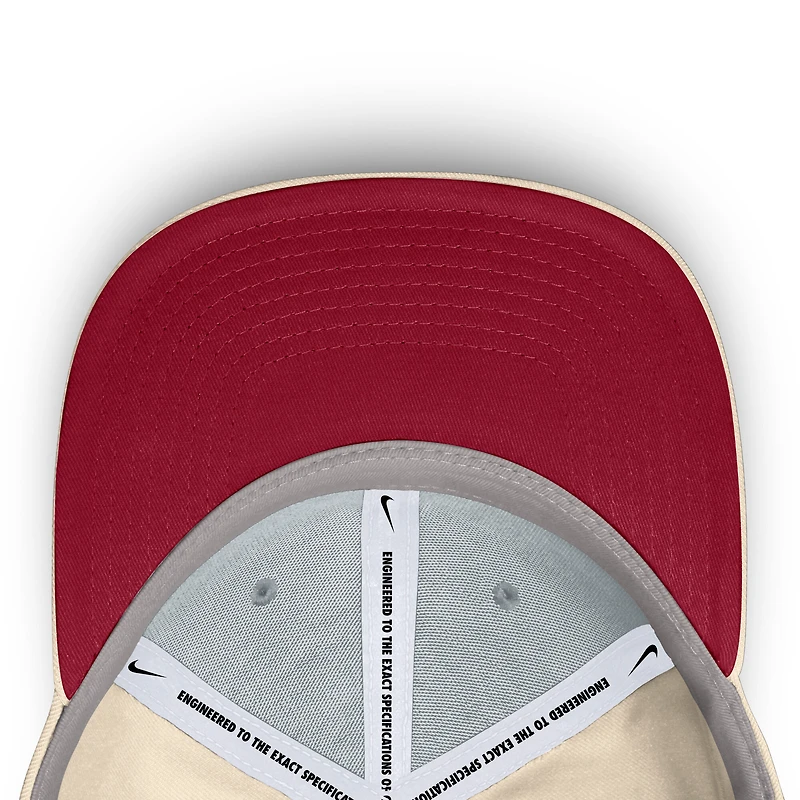 Men's Nike Natural USC Trojans Primetime Rise Dri-FIT Adjustable Hat