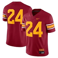 Maillot de match alternatif Nike #24 Cardinal USC Trojans pour homme