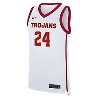 Maillot réplique à domicile USC Trojans blanc Nike #24 pour homme