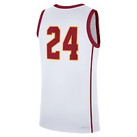 Maillot réplique à domicile USC Trojans blanc Nike #24 pour homme