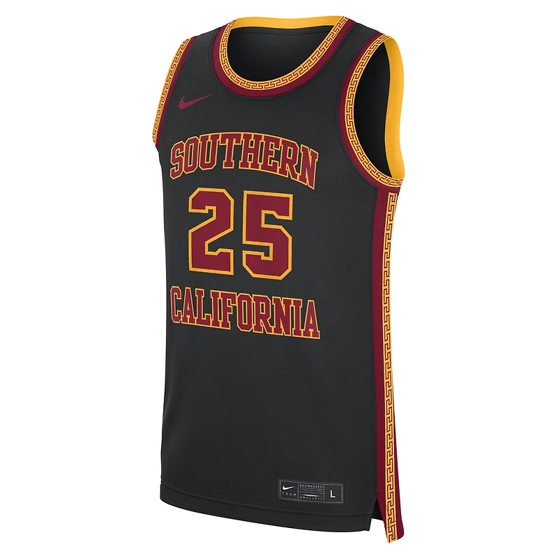 Maillot de basketball réplique alternatif Nike USC Trojans noir pour homme