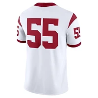 Maillot Nike #25 blanc USC Trojans pour homme, édition limitée, match extérieur