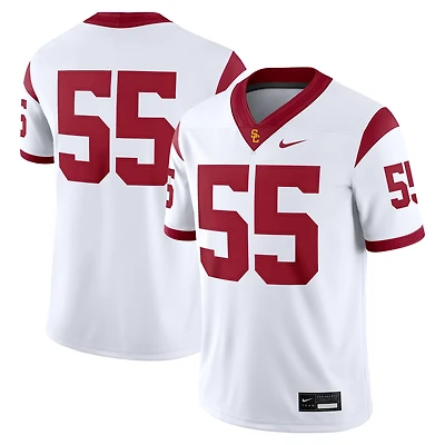 Maillot Nike #25 blanc USC Trojans pour homme, édition limitée, match extérieur