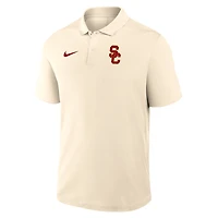 Men's Nike Tan USC Trojans Primary Logo Victory Performance Polo