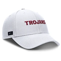 Men's Nike White USC Trojans 2025 On-Field Rise Performance Adjustable Hat